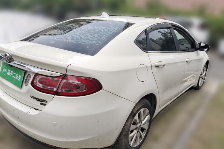 Used Fiat Viaggio 2015 1.4T Manual Enjoyment Edition Rear Right 45 Deg