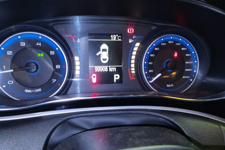 Used Fiat Viaggio 2015 1.4T Automatic Jingxiang Edition Odometer Close Up
