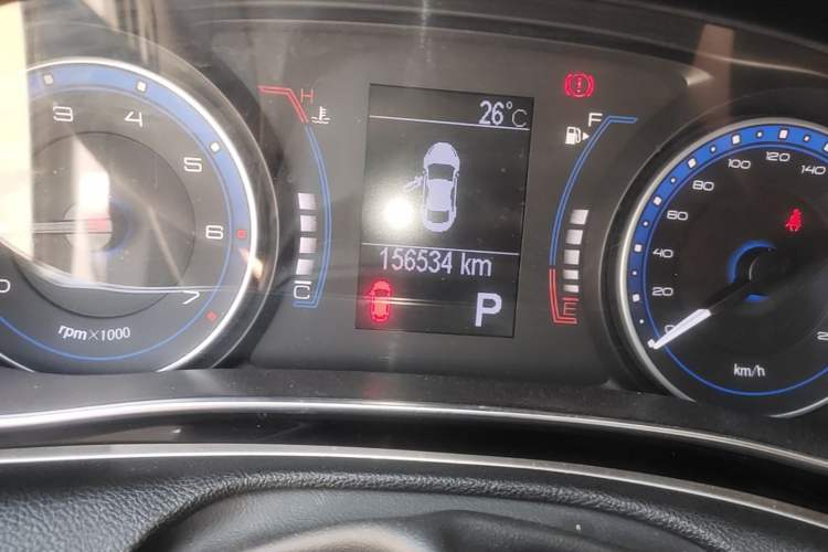 Used Fiat Viaggio 2015 1.4T Automatic Jingxiang Edition Odometer Close Up