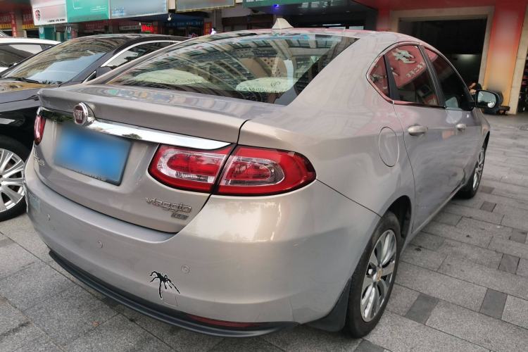 Used Fiat Viaggio 2015 1.4T Manual Enjoyment Edition Rear Right 45 Deg