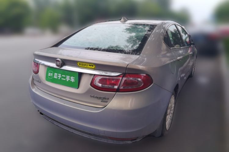 Used Fiat Viaggio 2015 1.4T Automatic Enjoyment Edition Rear Right 45 Deg