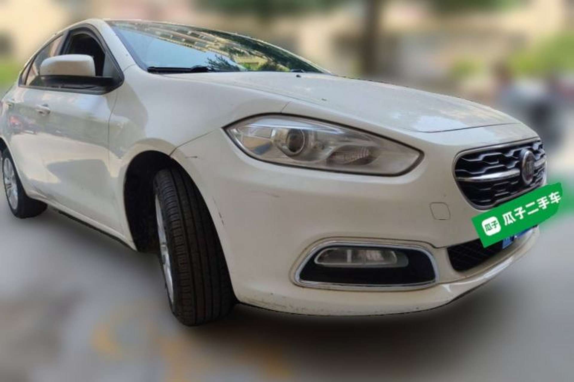 Used Fiat Viaggio 2017 1.4T Automatic Enjoyment Edition Front Right 45 Deg
