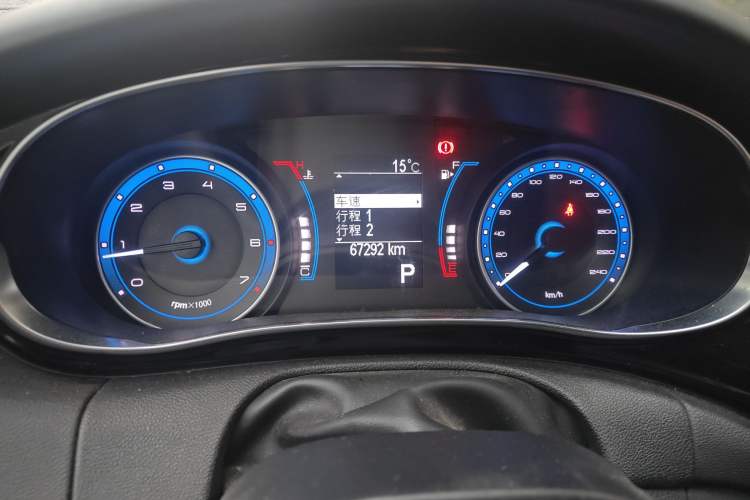 Used Fiat Viaggio 2017 1.4T Automatic Jingxiang Edition Odometer Close Up
