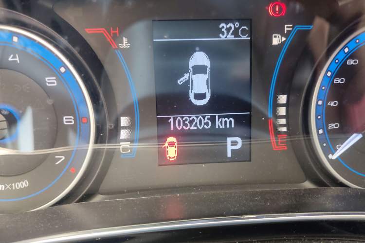 Used Fiat Viaggio 2017 1.4T Automatic Jingxiang Edition Odometer Close Up