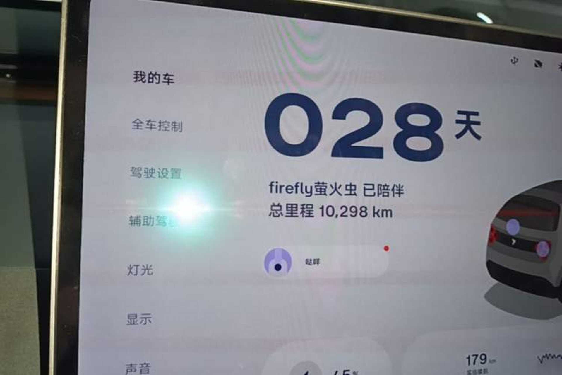 Used firefly 2025 Illuminated Edition Instrument Cluster