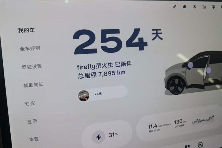 Used firefly 2025 Free Edition Instrument Cluster