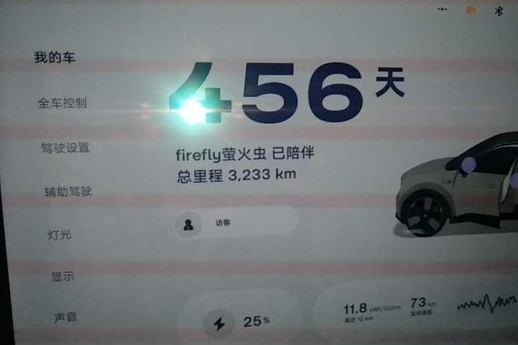 Used firefly 2025 Free Edition Instrument Cluster