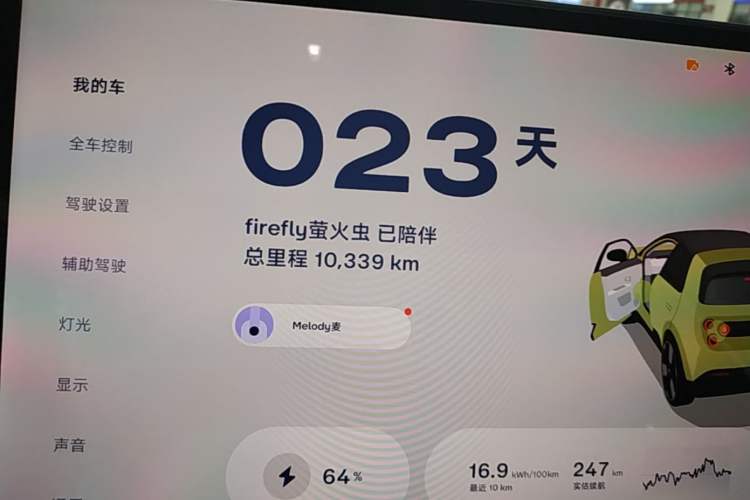 Used firefly 2025 Free Edition Instrument Cluster