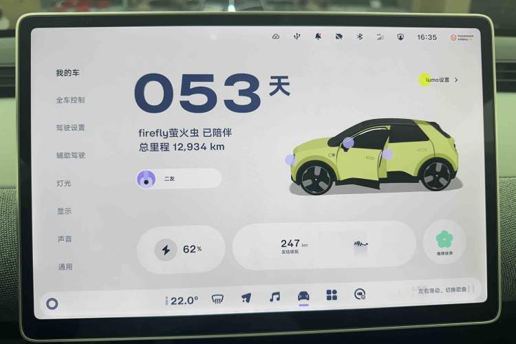 Used firefly 2025 Free Edition Instrument Cluster