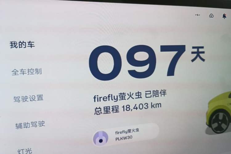 Used firefly 2025 Free Edition Instrument Cluster