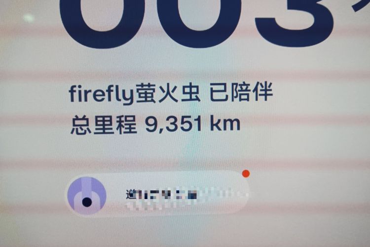 Used firefly 2025 Free Edition Instrument Cluster