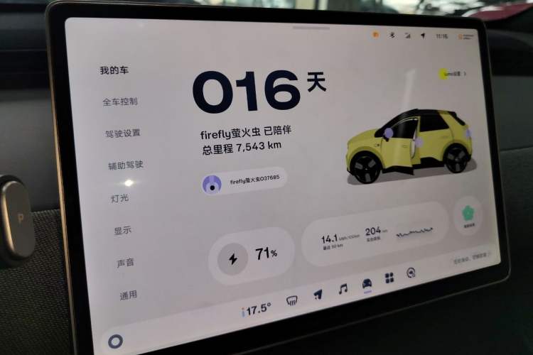 Used firefly 2025 Free Edition Odometer Close Up