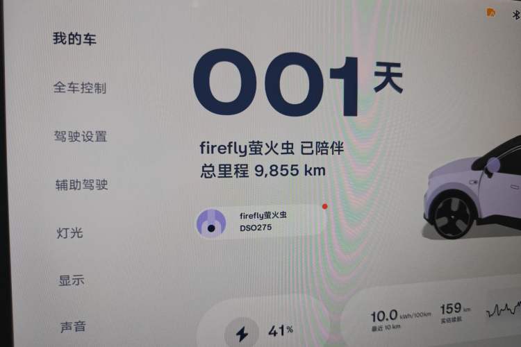 Used firefly 2025 Free Edition Odometer Close Up