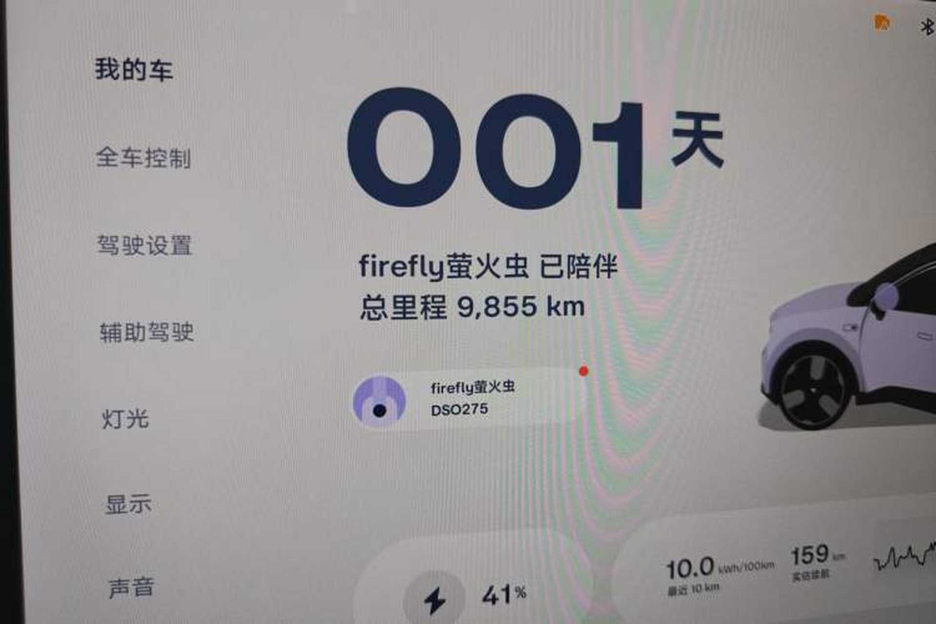 Used firefly 2025 Free Edition Odometer Close Up