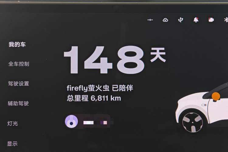 Used firefly 2025 Free Edition Odometer Close Up