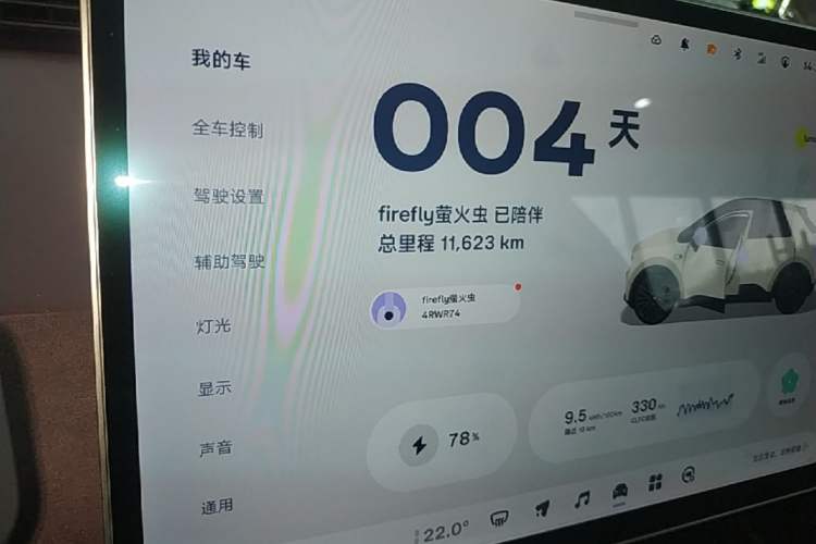 Used firefly 2025 Illuminated Edition Instrument Cluster