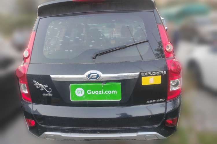 Used Foday Explorer 6 2010 2.5T Manual Diesel Edition Rear