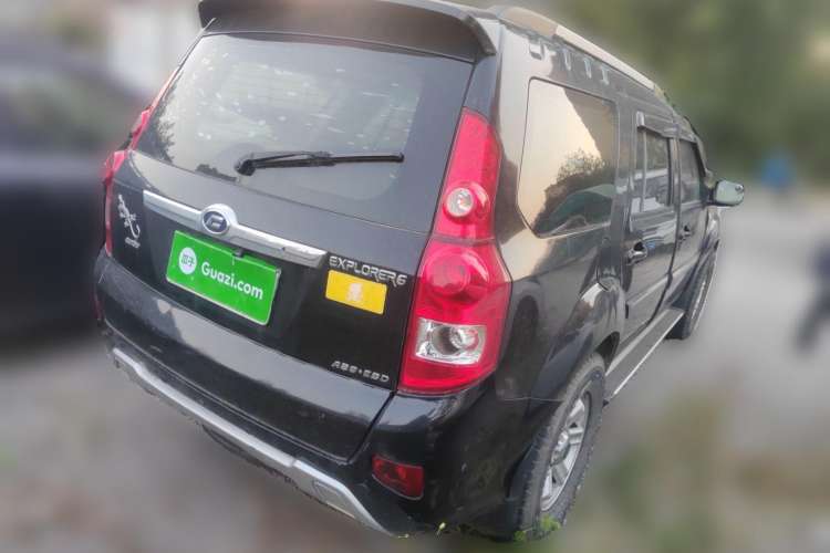 Used Foday Explorer 6 2010 2.5T Manual Diesel Edition Rear Right 45 Deg