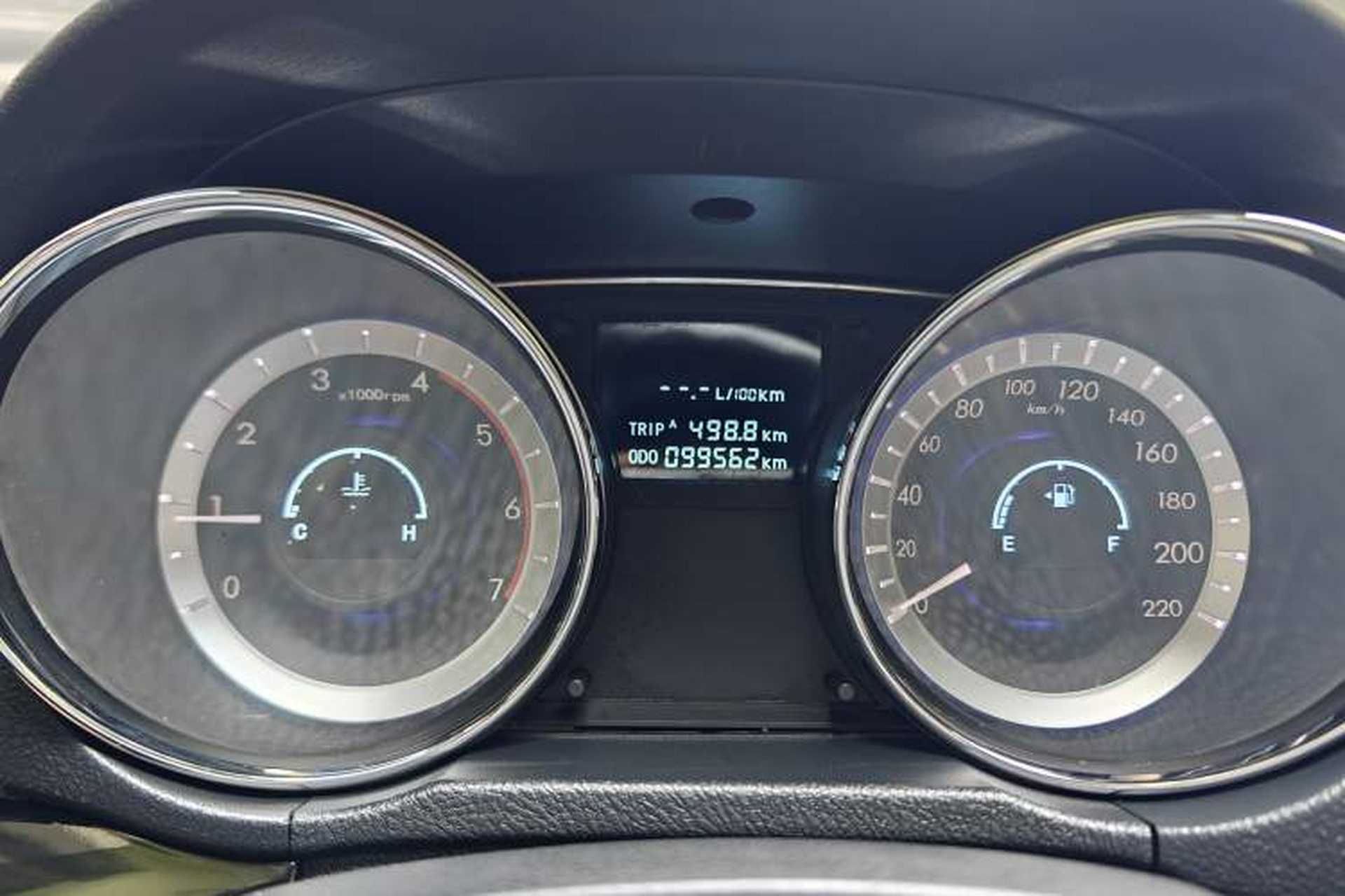 Used Foday Landfort 2015 1.9T Diesel 4x4 Luxury Edition 7-Seater Odometer Close Up