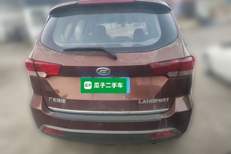 Used Foday Landfort 2015 1.9T Diesel Two-Wheel Drive Standard Edition 7 Seats Rear