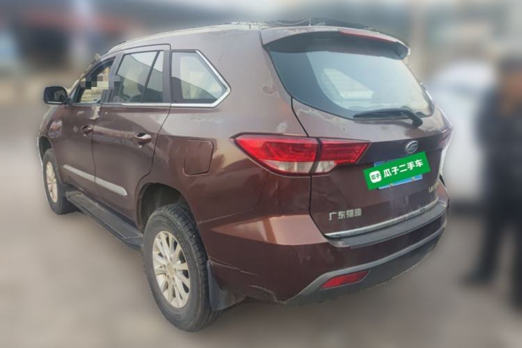 Used Foday Landfort 2015 1.9T Diesel Two-Wheel Drive Standard Edition 7 Seats Rear Left 45 Deg