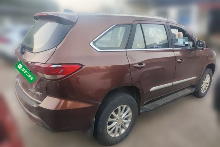 Used Foday Landfort 2015 1.9T Diesel Two-Wheel Drive Standard Edition 7 Seats Rear Right 45 Deg