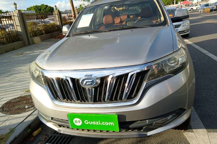 Used Foday Landfort 2015 1.9T Diesel Two-Wheel Drive Luxury Edition 7 Seats Front
