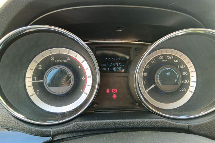 Used Foday Landfort 2015 1.9T Diesel Two-Wheel Drive Luxury Edition 7 Seats Instrument Cluster