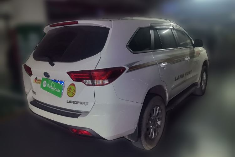 Used Foday Landfort 2015 1.9T Diesel Two-Wheel Drive Standard Edition 7 Seats Rear Right 45 Deg