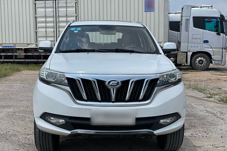 Used Foday Landfort 2017 2.0T Gasoline Manual Two-Wheel Drive Flagship Version 7 Seats Exterior 1