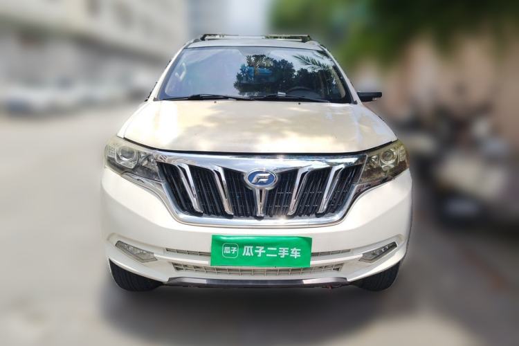 Used Foday Landfort 2017 1.9T Diesel Manual Two-Wheel Drive Flagship Edition 7 Seats Front