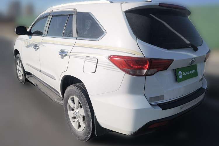 Used Foday Landfort 2017 1.9T Diesel Manual Two-Wheel Drive Flagship Edition 7 Seats Rear Left 45 Deg