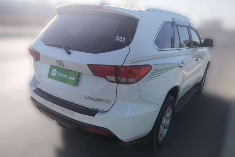 Used Foday Landfort 2017 1.9T Diesel Manual Two-Wheel Drive Flagship Edition 7 Seats Rear Right 45 Deg