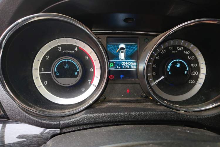 Used Foday Landfort 2018 1.9T Diesel Automatic 2WD Flagship 7-Seater Odometer Close Up