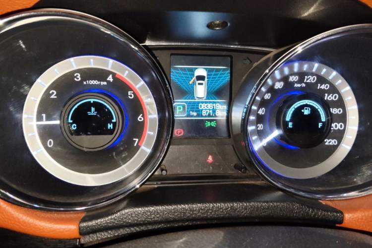 Used Foday Landfort 2018 1.9T Diesel Automatic 2WD Flagship 7-Seater Instrument Cluster