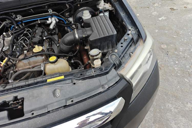 Used Foday Lion F22 2015 1.9T Two-Wheel Drive Diesel Standard Version D19TCID1 Engine Bay Left