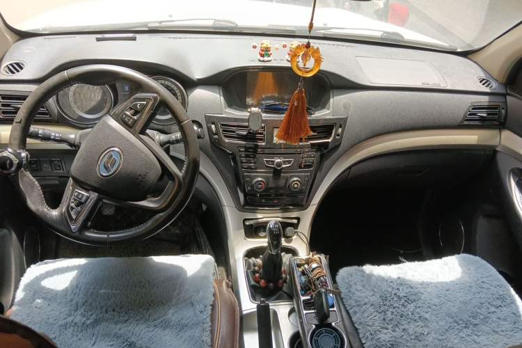 Used Foday Lion F22 2017 1.9T Two-Wheel Drive Diesel China V Flagship Extended Version D19TCIE2 Center Console