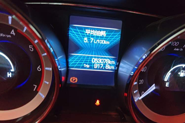 Used Foday Lion F22 2017 1.9T Two-Wheel Drive Diesel China V Emission Standard Advanced Long-Wheelbase Version D19TCIE2 Odometer Close Up