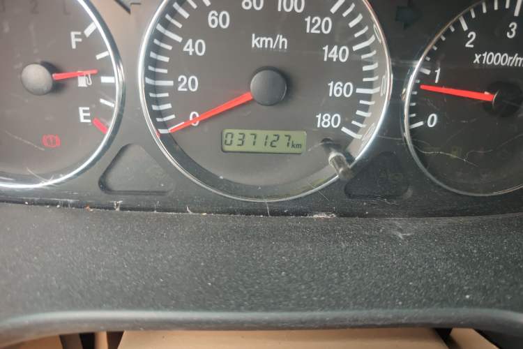 Used Foday Little Superman 2015 2.0T Diesel Long Wheelbase 4F20TCI Odometer Close Up