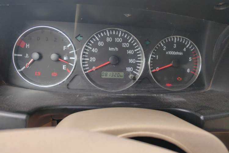 Used Foday Little Superman 2015 2.0T Diesel Long Wheelbase 4F20TCI Odometer Close Up