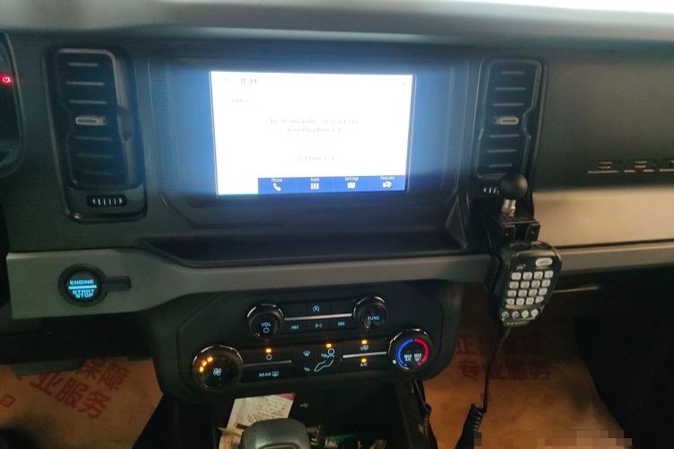 Used Ford Bronco  Audio And AC Panel