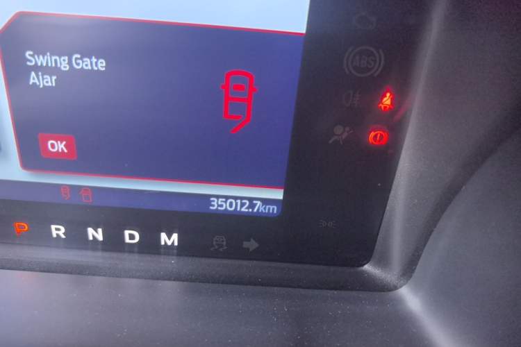 Used Ford Bronco  Odometer Close Up
