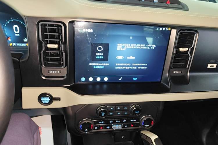 Used Ford Bronco 2024 2.3T Long Beach Big-Foot Off-Road Version Audio And AC Panel