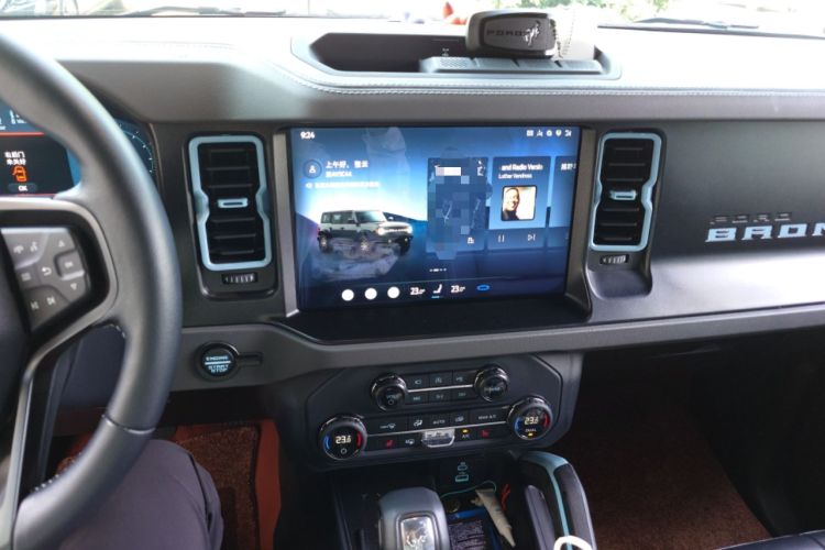 Used Ford Bronco 2024 2.3T Diamond Edition Audio And AC Panel