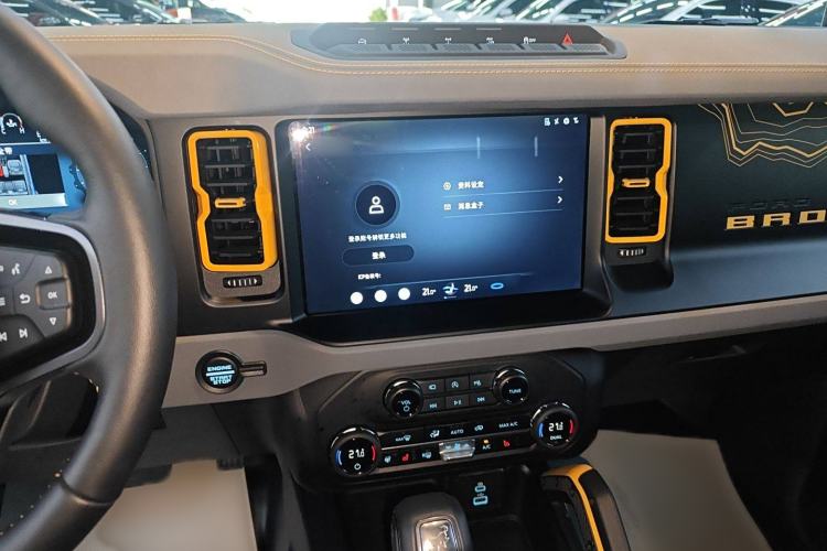 Used Ford Bronco 2024 2.3T Wilderness Audio And AC Panel