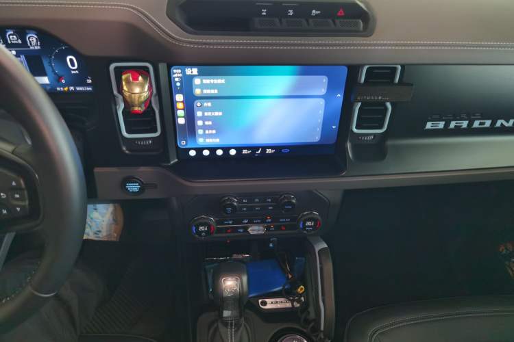 Used Ford Bronco 2024 2.3T Diamond Edition Audio And AC Panel