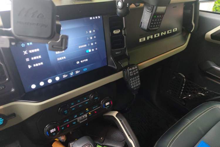 Used Ford Bronco 2024 2.3T Long Beach Audio And AC Panel