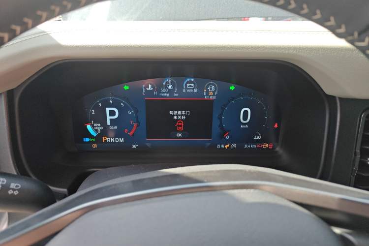 Used Ford Bronco 2024 2.3T Long Beach Big-Foot Off-Road Version Instrument Cluster