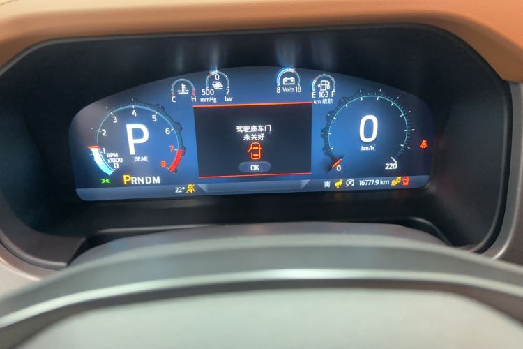 Used Ford Bronco 2024 2.3T Long Beach Odometer Close Up