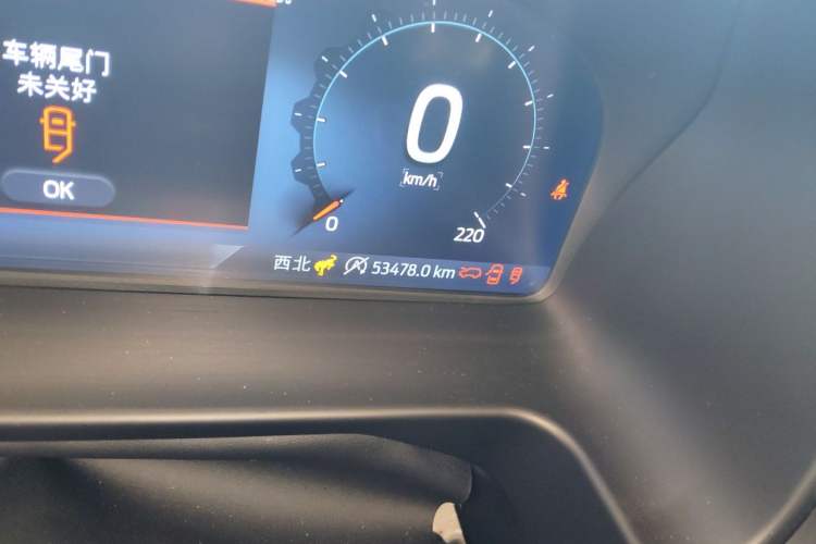 Used Ford Bronco 2024 2.3T Wilderness Odometer Close Up